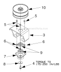 Page L Diagram and Parts List for 14BV809H063 2000 Troy-Bilt Lawn Tractor