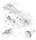 Page C Diagram and Parts List for 14BV809H063 2000 Troy-Bilt Lawn Tractor