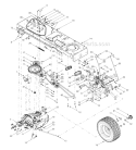 Page C Diagram and Parts List for 14BV809H063 2001 Troy-Bilt Lawn Tractor