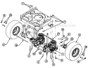 Part Location Diagram of 954-04043B MTD Belt-trans Drive