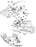 Part Location Diagram of 925-04228 MTD Lawn Mower Key Switch
