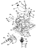 Part Location Diagram of 703-05441A MTD Bracket-muffler Mtg