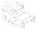 Quick Reference Diagram and Parts List for 17AF2ACP011 2008 Troy-Bilt Lawn Tractor