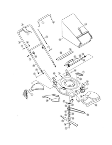 Part Location Diagram of 748-04082 Husky Blade Adapter