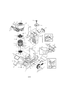 Part Location Diagram of 193347GS Troy-Bilt Hardware