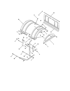 Part Location Diagram of 736-3089 Husky HKY PART