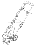 Page B Diagram and Parts List for 21A-154A711 2006 Troy-Bilt Cultivator