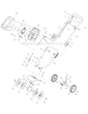 Part Location Diagram of 50545 MTD Motor Pad, 1