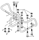 Page B Diagram and Parts List for 21A-520-081  Troy-Bilt Tiller