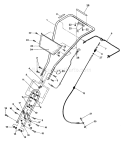 Part Location Diagram of 710-0805A Husky Screw-Hex Cap