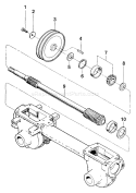 Page A Diagram and Parts List for 21A-521-081  Troy-Bilt Tiller