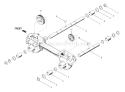 Page G Diagram and Parts List for 21A-634A766  Troy-Bilt Tiller