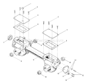 Page H Diagram and Parts List for 21A-634B063 2003 Troy-Bilt Tiller