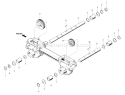 Page F Diagram and Parts List for 21A-634F063 2002 Troy-Bilt Tiller