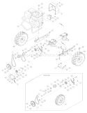 Page A Diagram and Parts List for 21A-643B766 2006 Troy-Bilt Tiller