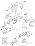 Page A Diagram and Parts List for 21A-643C266 2007 Troy-Bilt Tiller