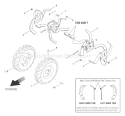 Page F Diagram and Parts List for 21A-644A711 2005 Troy-Bilt Tiller