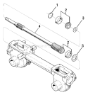 Page C Diagram and Parts List for 21A-644A766 2005 Troy-Bilt Tiller
