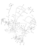 Page C Diagram and Parts List for 21A-64M1011 2008 Troy-Bilt Tiller