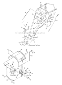 Part Location Diagram of GW-9057 Husky KNOB