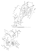 Page B Diagram and Parts List for 21A-662E266 2009 Troy-Bilt Tiller