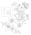Page B Diagram and Parts List for 21A-662G266 2010 Troy-Bilt Tiller