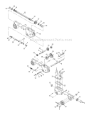 Page D Diagram and Parts List for 21A-662G766 2012 Troy-Bilt Tiller