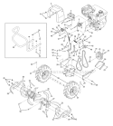 Page A Diagram and Parts List for 21A-665B766 2009 Troy-Bilt Tiller