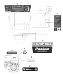 Page C Diagram and Parts List for 21A-665B766 2009 Troy-Bilt Tiller