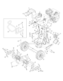 Page C Diagram and Parts List for 21A-665B766 2012 Troy-Bilt Tiller