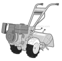 Page J Diagram and Parts List for 21A-682P766 2010 Troy-Bilt Tiller