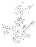 Page H Diagram and Parts List for 21A-682P766 2010 Troy-Bilt Tiller
