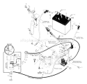 Page D Diagram and Parts List for 21AE682L063 2003 Troy-Bilt Tiller