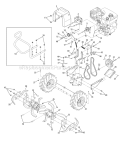 Page C Diagram and Parts List for 21AE662H066 2010 Troy-Bilt Tiller