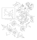 Page D Diagram and Parts List for 21AE662K766 2011 Troy-Bilt Tiller