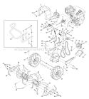 Page A Diagram and Parts List for 21AE662M066 2009 Troy-Bilt Tiller
