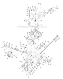Page I Diagram and Parts List for 21AE682L766 2009 Troy-Bilt Tiller