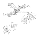 Page J Diagram and Parts List for 21AE682L766 2011 Troy-Bilt Tiller