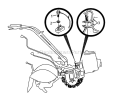 Page H Diagram and Parts List for 21AE682L766 2011 Troy-Bilt Tiller
