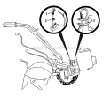 Page G Diagram and Parts List for 21AE682L766 2012 Troy-Bilt Tiller