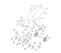 Page B Diagram and Parts List for 21AT144R766 2005 Troy-Bilt Cultivator
