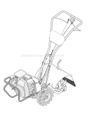 Page D Diagram and Parts List for 21B-643B766 2006 Troy-Bilt Tiller