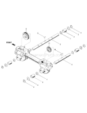 Page F Diagram and Parts List for 21B-643B766 2006 Troy-Bilt Tiller