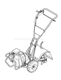 Page D Diagram and Parts List for 21C-644A211 2008 Troy-Bilt Tiller