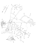 Page B Diagram and Parts List for 21C-644A266 2008 Troy-Bilt Tiller
