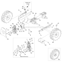 Page A Diagram and Parts List for 21C-644D266 2010 Troy-Bilt Tiller