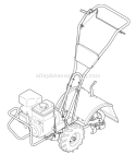 Page E Diagram and Parts List for 21C-644D266 2010 Troy-Bilt Tiller