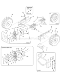 Page A Diagram and Parts List for 21C-64M1011 2008 Troy-Bilt Tiller