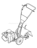 Page E Diagram and Parts List for 21C-64M1011 2008 Troy-Bilt Tiller