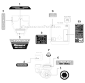 Page E Diagram and Parts List for 21C-64M1066 2009 Troy-Bilt Tiller